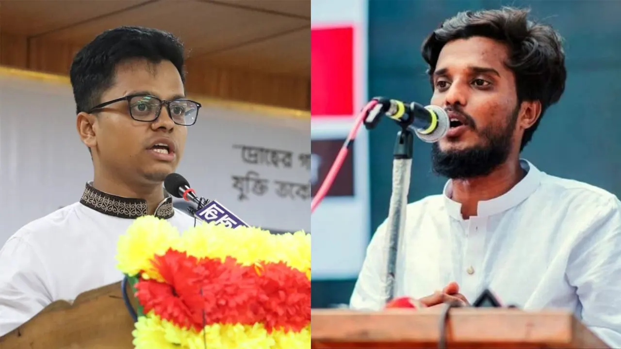 আন্দোলনে লাল ব্যাচ ধারণ নিয়ে ২ দাবি